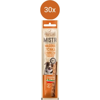 Propesko Majster snack mäsová tyčinka s kuracím 30 x 10 g