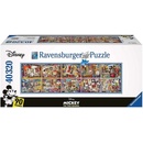 Puzzle Ravensburger Mickey Mouse během let 40320 dielov