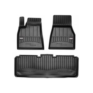FroGum Гумени стелки Frogum Proline 3D съвместими с TESLA MODEL S (2012+) 3 ЧАСТИ