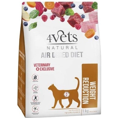 4Vets NATURAL Cat Veterinary Exclusive WEIGHT REDUCTION 1 кг
