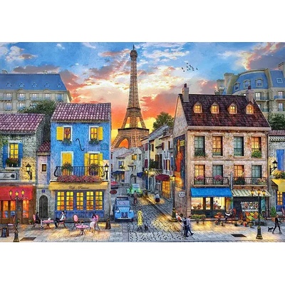 Castorland - Puzzle Street of Paris I - 500 piese