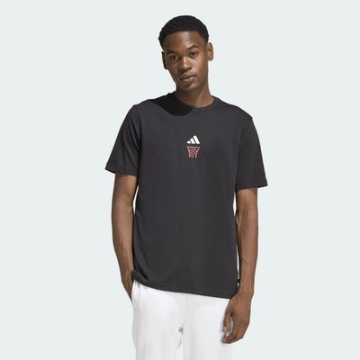 adidas s grafickým dizajnom čierne