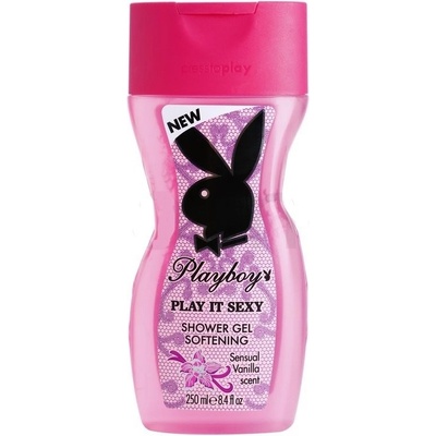 Playboy Play It Sexy zjemňující sprchový gel s vůní vanilky 250 ml