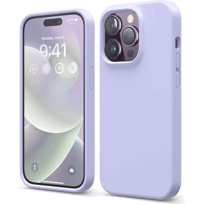 elago Калъф за Apple iPhone 14 Pro, Elago Soft Silicone Case, силиконов, лилав (ES14SC61PRO-PU)