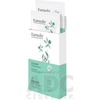 Kamedis CLEAR Pimple Patch náplasť na vyrážky, piremer 12 mm 24 ks