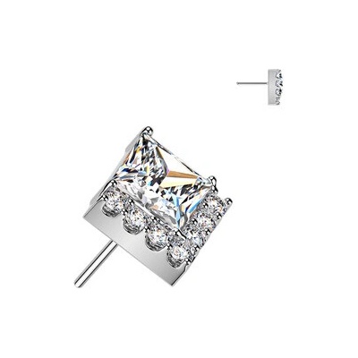 Šperky4U Ozdobná část k PUSH IN piercingu TITAN TIT1649