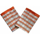 Svitap J.H.J. Tradičné káro 50x70 cm 3 ks oranžové