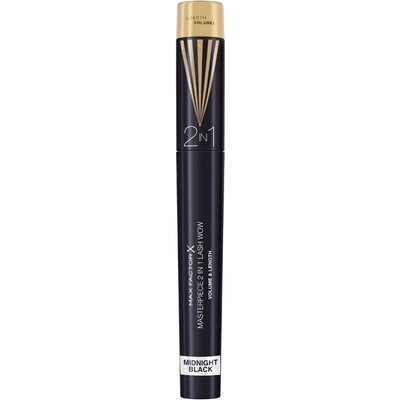 MAX Factor Masterpiece Спирала за мигли 2 в 1 Lash Wow, 03 Midnight Black, 7 ml