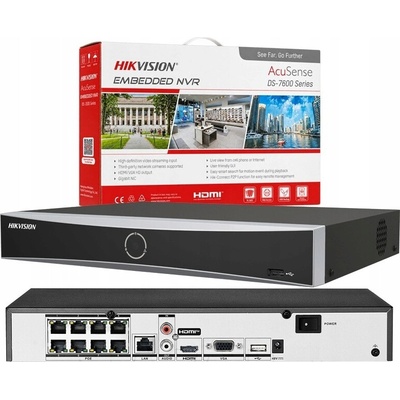 Hikvision DS-7608NXI-K1/8P(D)/Alarm4+1