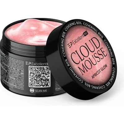 Excellent Pro stavební gel Cloud Mousse Apricot Glow 15g