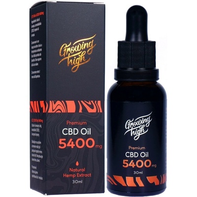 Growing High CBD oil 5400 mg olej kapky 30 ml