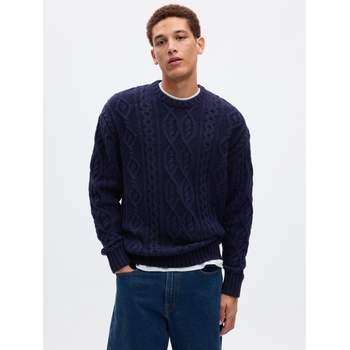 GAP Плетен пуловер с вълнена смес GAP GAP | Sin | МЪЖЕ | XS