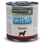 Farmina Vet Life Hepatic - пълноценна диетична консерва за кучета за поддържане функцията на черния дроб в случай на хронична чернодробна недостатъчност - 300 гр, Италия - PVT300014