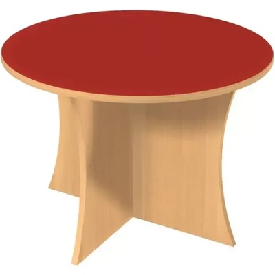 RFG Кръгла червена маса - 60 x 59 cm