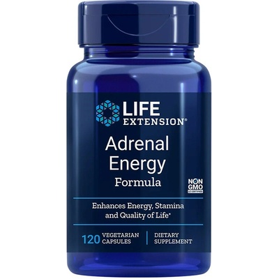 Life Extension Adrenal Energy Formula 120 vegetariánska kapsula