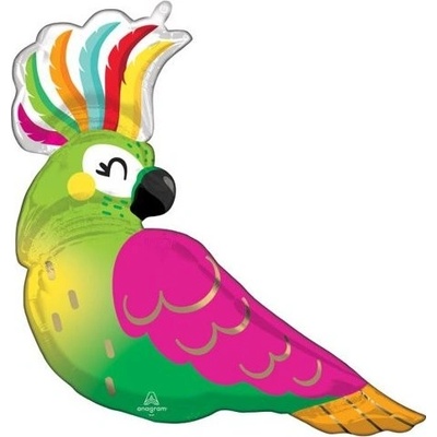 Anagram Fóliový balónek 71cm Tropical Papoušek