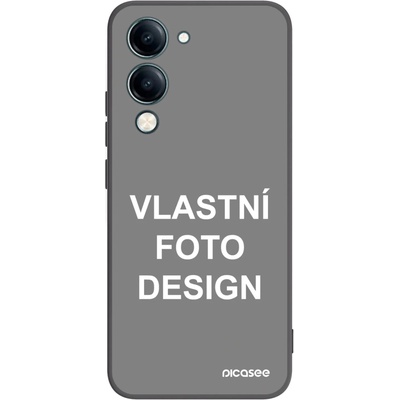 Picasee silikonový černý Vivo Y29s 5G Vlastní design/motiv