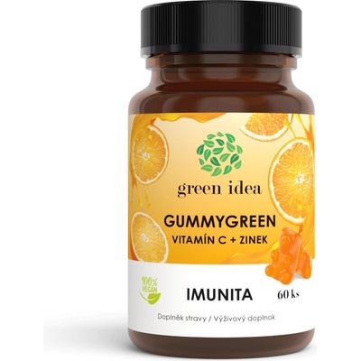 Topvet Green Idea GummyGreen Vitamín C + Zinok 60 ks