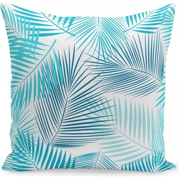 Prehozynapostel biele s tyrkysovým vzorom 40 x 40 cm