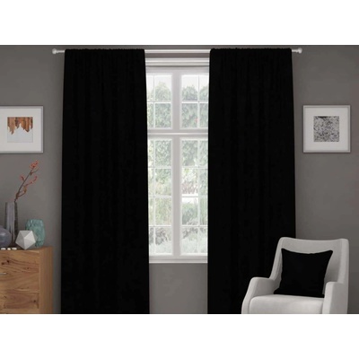 XPOSE® Zatemňujúci záves ZEUS - čierna 140x250 cm