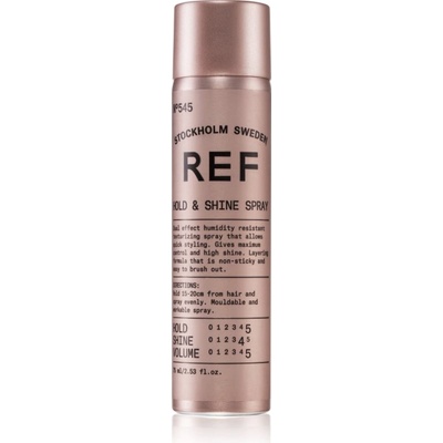 REF Hold & Shine Spray N°545 лак за коса с блясък 75ml