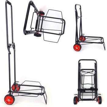 Малка универсална метална сгъваема количка до 25 кг