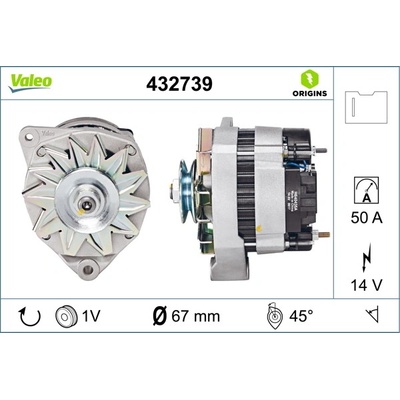 generátor VALEO 432739