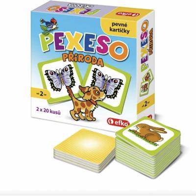 EFKO Pexeso Příroda BABY - dětská hra (54676)