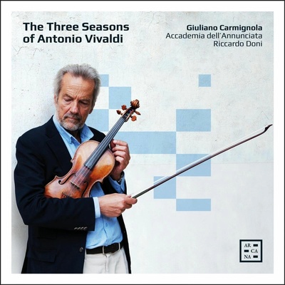 CARMIGNOLA, GIULIANO - THREE SEASONS OF ANTONIO VIVALDI CD