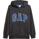 Gap 550082-01 Dětská mikina zip Šedá