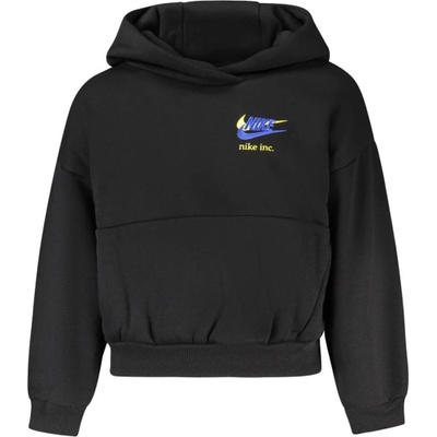 Nike Детски суитшърт с цип nike, Размер 6a, Цвят Черен (86k432_neblack)