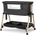 Lorelli МИНИ КОШАРА LAYLA 2В1 BLACK/wooden effect С ПАДАЩА (10080742601)
