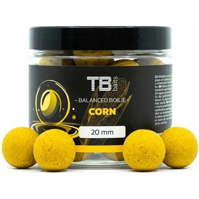 TB Baits Vyvážené Boilie Balanced + Atraktor Corn 100 g 20mm