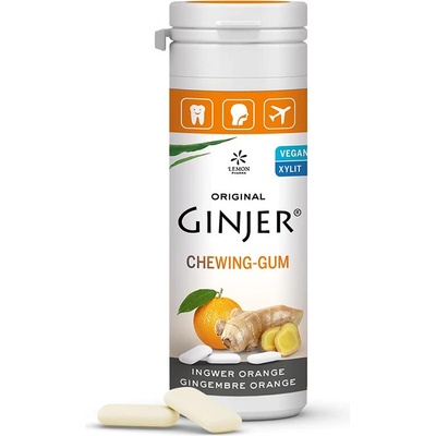 Lemon Pharma Джинджифилови дъвки с Портокал 20 дъвки 30 g | Lemon Pharma (400103 LP)