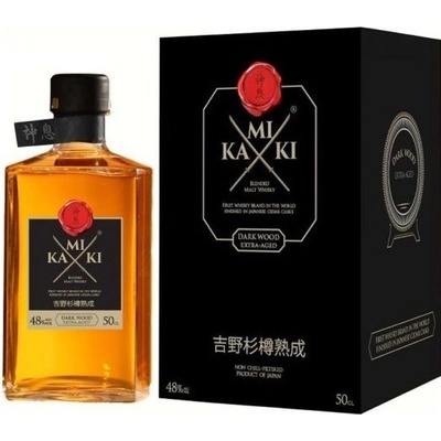 Kamiki Intense Wood Blended Japanese 48% 0,5 l (holá láhev)