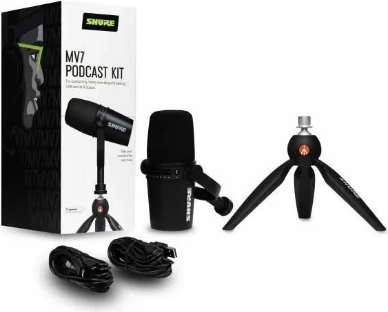 Shure MV7 Podcast Kit