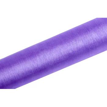 Image 1 of PartyDeco Тюл с цвят оргован 16см x 9м