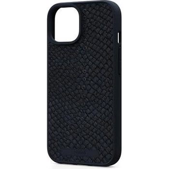 Púzdro Njord Salmon Leather Magsafe iPhone 15 čierne
