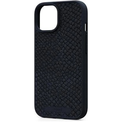 Púzdro Njord Salmon Leather Magsafe iPhone 15 čierne