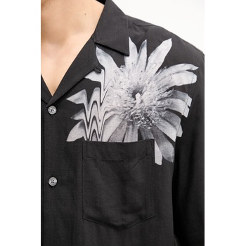 AllSaints Риза с лен AllSaints FLORAZE (M046SE)