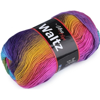 Pletací příze Waltz 100 g Varianta: 2 (5703) multikolor, Balení: 1 ks 46222/99534/211761