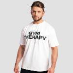 GymBeam Тениска Gym Therapy White S