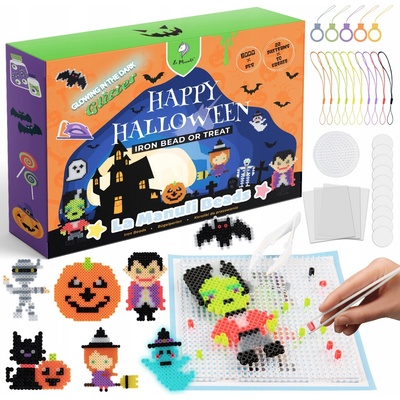 Korálky na žehlení La Manuli Halloween 6000 ks
