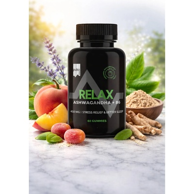 PULS nutrition Relax Ashwagandha + B6 60 ks
