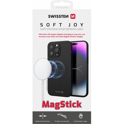 Pouzdro Swissten SOFT JOY MagStick IPHONE 13 PRO černé