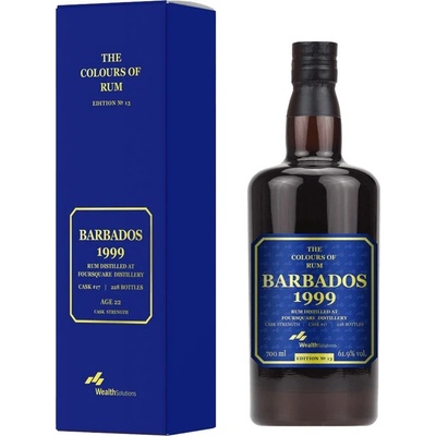 The Colours of Rum Barbados 1999 22y Foursquare Edition NO 13 61,9% 0,7 l (karton)