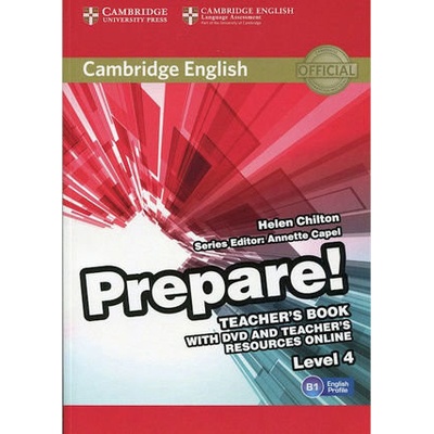 Prepare Level 4 Teacher's book with DVD and Teacher's Resources Online