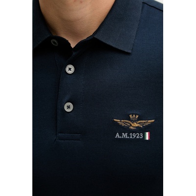 Aeronautica Militare тениска с яка мъжка памучна (PO1907UJ00682)