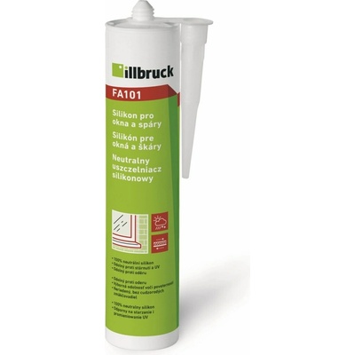 Illbruck silikon Alkoxy FA101 pro okna a spáry 310 ml, transparentní