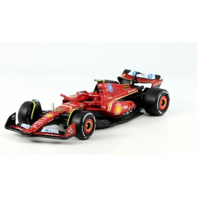 Bburago Ferrari F1 SF-24Team Scuderia 55 4th Italy Monza GP 2024 1:43